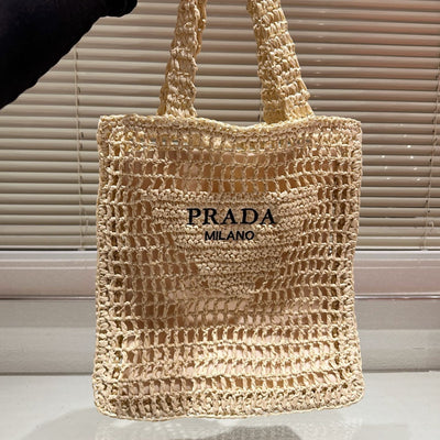 P new straw armpit bag