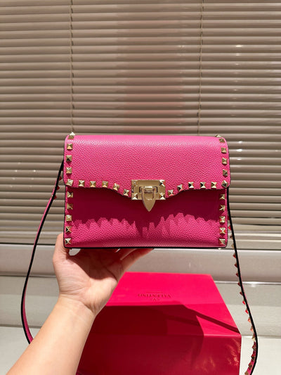 V24 new crossbody rivet bag