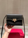 V24 new crossbody rivet bag