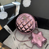 C new round cake star bag