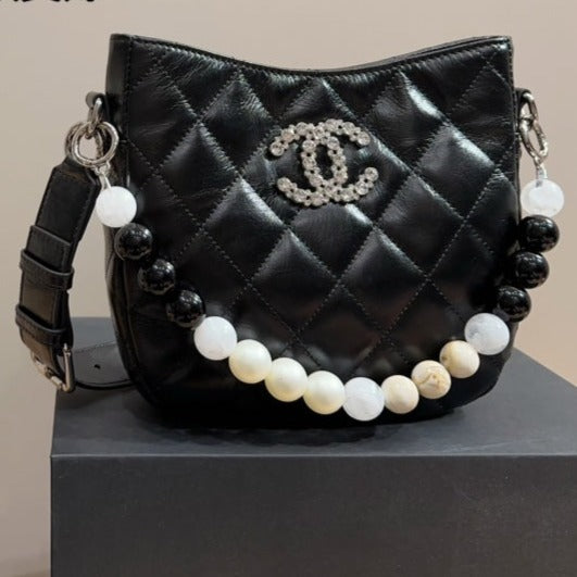 rhinestone pearl bag