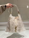 Braided tote bag Y new style