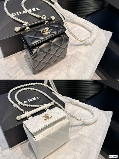 Pearl chain bag new style bag cha***