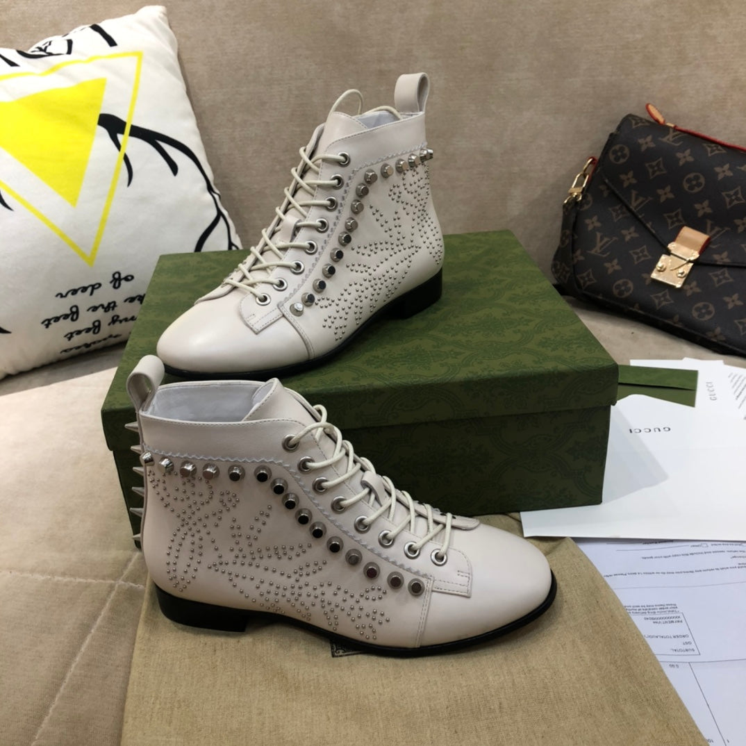 Rivet shoes, new Gucci 2024 VIP1:1