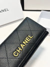 Black 2024SS Chanel Wallet