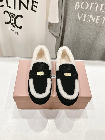 Loafers fur shoes MIUMIU24SSVIP1:1