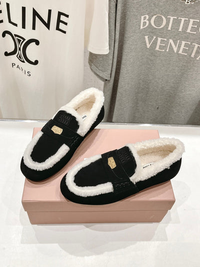 Loafers fur shoes MIUMIU24SSVIP1:1