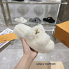 LV new fur slippers VIP1:1