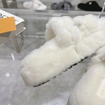 LV new fur slippers VIP1:1