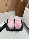 Autumn and winter thick-soled wool slippers, Chanel new VIP1:1