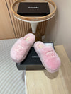 Autumn and winter thick-soled wool slippers, Chanel new VIP1:1