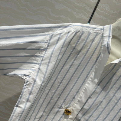 Loew* 24SS Metal Button Striped Shirt 1:1 VIP 8