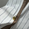 Loew* 24SS Metal Button Striped Shirt 1:1 VIP 8