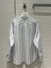 Loew* 24SS Metal Button Striped Shirt 1:1 VIP 8