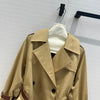 PRA* 24SS Waisted Short Trench Coat 1:1 VIP 8