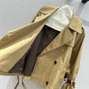 PRA* 24SS Waisted Short Trench Coat 1:1 VIP 8