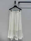 DIO* 24SS Hollow Lace Pleated Long Skirt 1:1 VIP 8