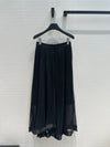 DIO* 24SS Hollow Lace Pleated Long Skirt 1:1 VIP 8