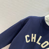 Chlo* 24SS Stand Collar Embroidered Sweatshirt 1:1 VIP 8