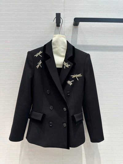 DIO* 24SS velvet double-breasted suit jacket 1:1 VIP 8