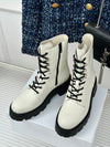 White thick-soled Celine autumn and winter boots VIP1:1