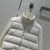 Moncl* 24SS sweatshirt knitted stitching down jacket 1:1 VIP 8