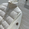 Moncl* 24SS sweatshirt knitted stitching down jacket 1:1 VIP 8