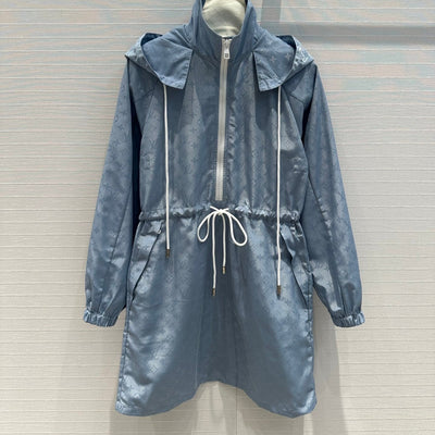 LOU* 24SS Hooded Windbreaker Dress 1:1 VIP 8