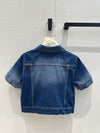 DIO* 24SS gradient washed denim short sleeve jacket/skirt 1:1 VIP 8