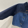 FEN * 24SS colorblock denim jacket/skirt 1:1 VIP 8