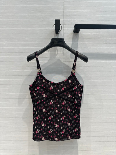 CHAN* 24SS floral camisole 1 ：1 VIP 8