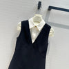 DIO* 24SS Fake Two-piece Vest Dress 1:1 VIP 8