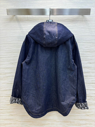 DIO* 24SS jacquard denim hooded jacket 1:1 VIP 8