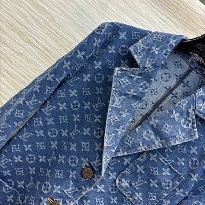 LOU* 24SS denim suit jacket 1:1 VIP 8