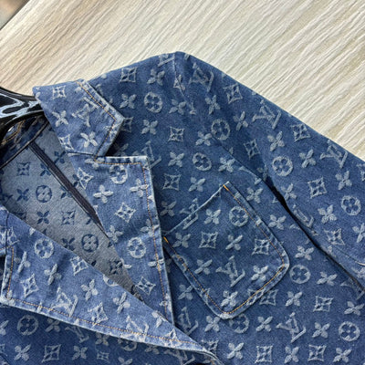 LOU* 24SS denim suit jacket 1:1 VIP 8