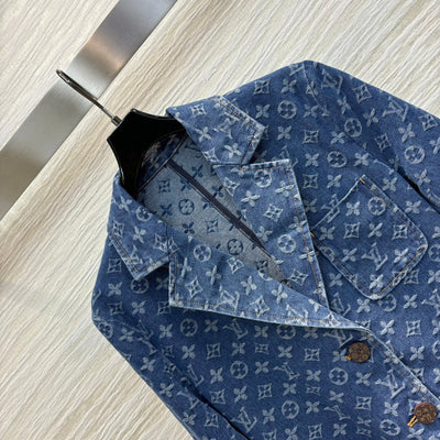 LOU* 24SS denim suit jacket 1:1 VIP 8