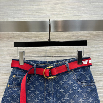 LOU* 24SS denim jacquard shorts 1:1 VIP 8