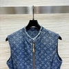 LOU* 24SS Denim Vest Dress 1:1 VIP 8