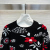 CHAN* 24SS jacquard pattern knitted sweater 1:1 VIP 8