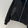 Herm* 24SS double-faced cashmere and leather jacket 1:1 8