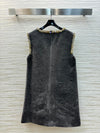 MIU* 24SS rhinestone embellished sleeveless dress 1:1 VIP