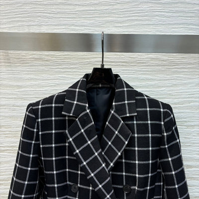 DIO* 24SS Plaid Blazer 1:1 VIP