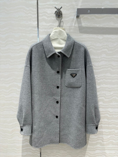 PRA* 24SS wool coat 1:1 VIP