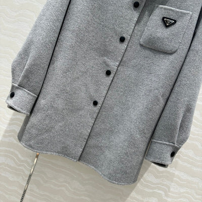 PRA* 24SS wool coat 1:1 VIP