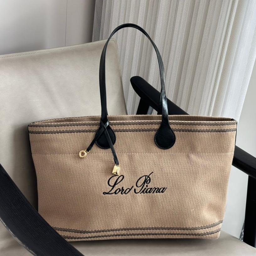 Loro Pia** Canvas Tote