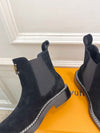 Louis Vuitton new 2025 new high quality VIP1:1 thick sole Chelsea ankle boots collection