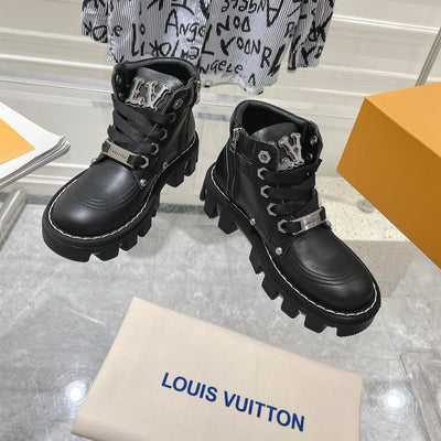 Louis Vuitton new 2025 new high quality VIP1:1 thick sole short boots Martin boots