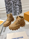 Louis Vuitton new 2025 new high quality VIP1:1 thick sole short boots Martin boots