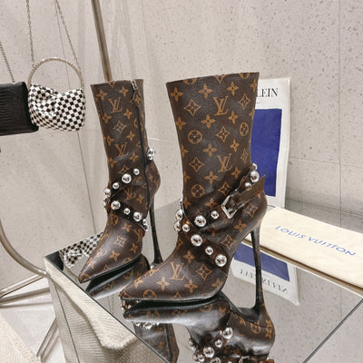 Louis Vuitton new 2025 new style high quality VIP1:1 high heel boots