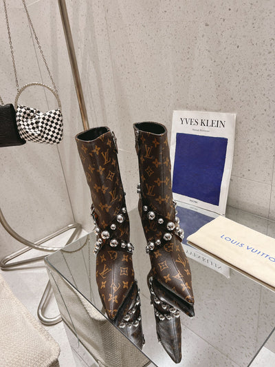 Louis Vuitton new 2025 new style high quality VIP1:1 high heel boots